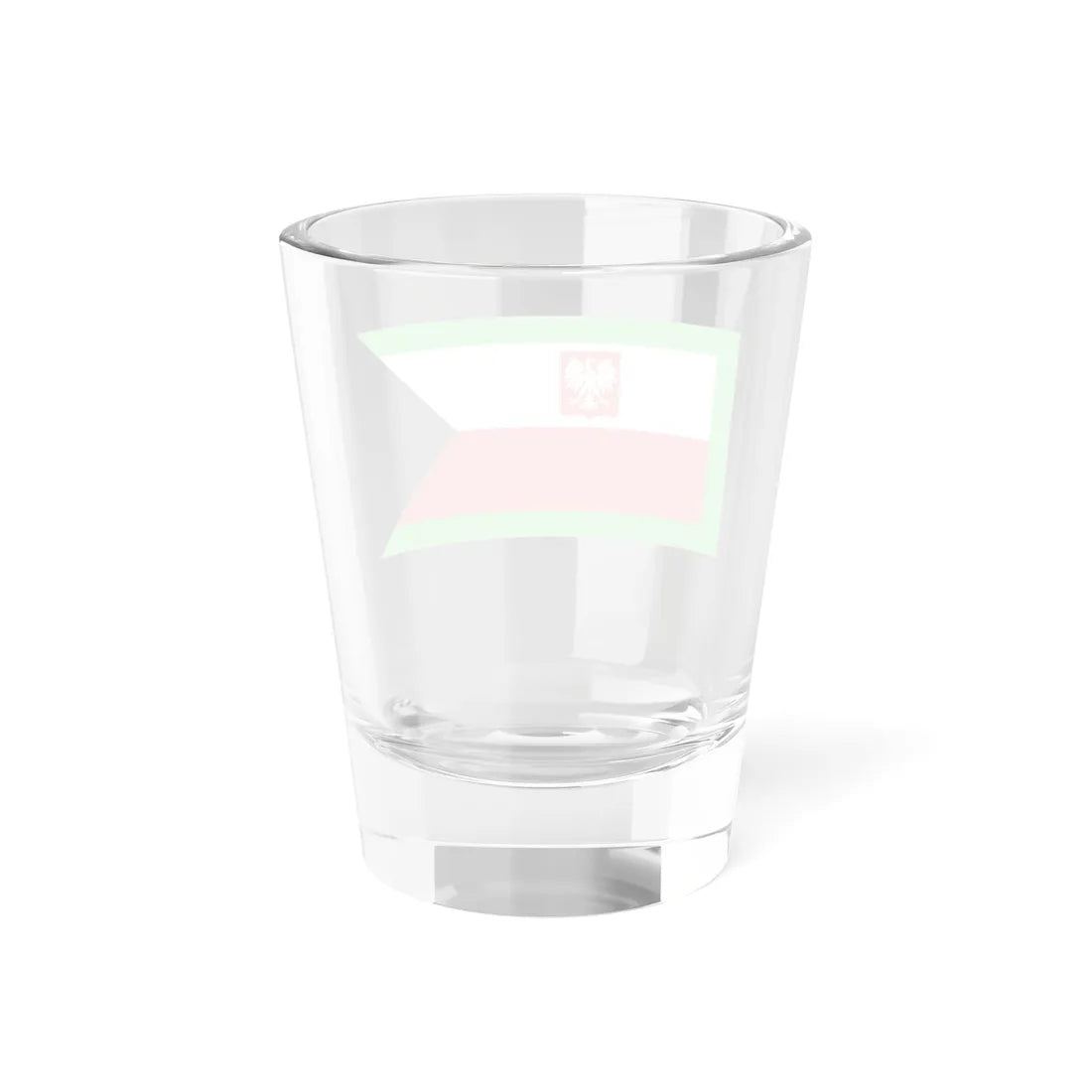PRL Ensign Border Defence Army (Poland) Shot Glass 1.5oz - Go Mug Yourself