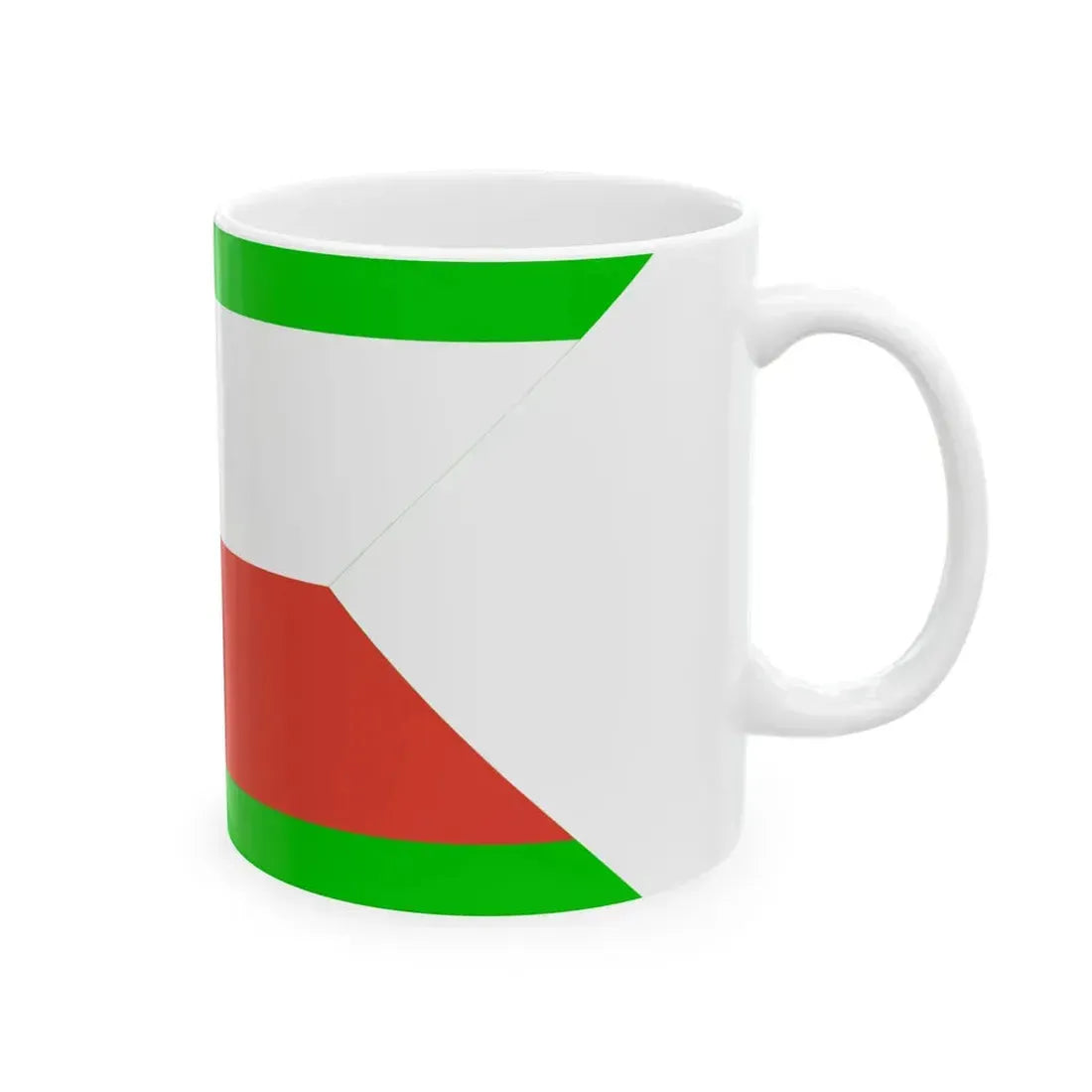 PRL Ensign Border Defence Army v2 (Poland) White Coffee Mug - Go Mug Yourself