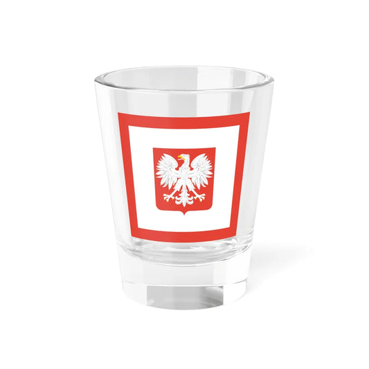 PRL Navy Coastal Units flag 61-90 (Poland) Shot Glass 1.5oz 1.5oz - Go Mug Yourself