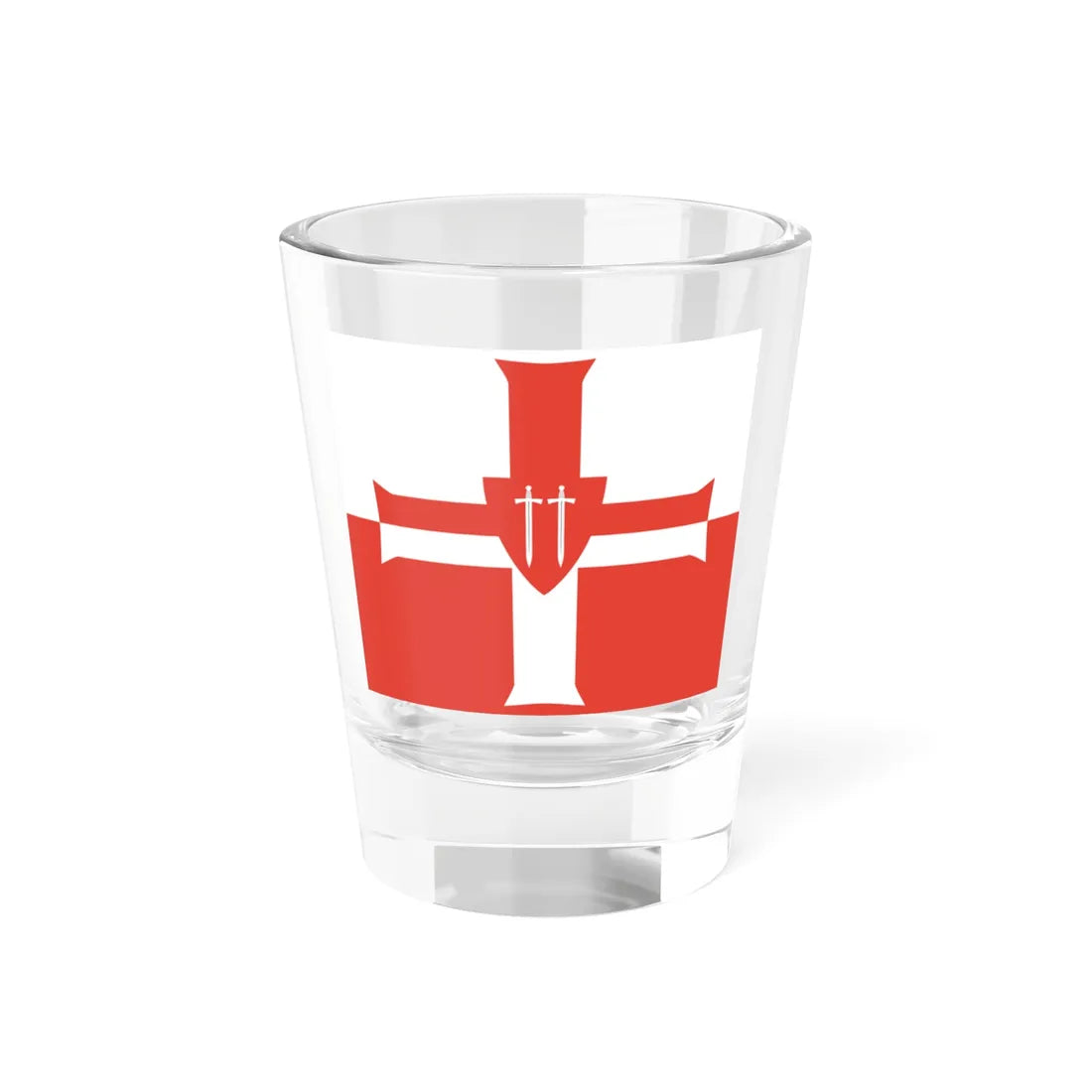 PRL Navy Jack 46-55 (Poland) Shot Glass 1.5oz 1.5oz - Go Mug Yourself
