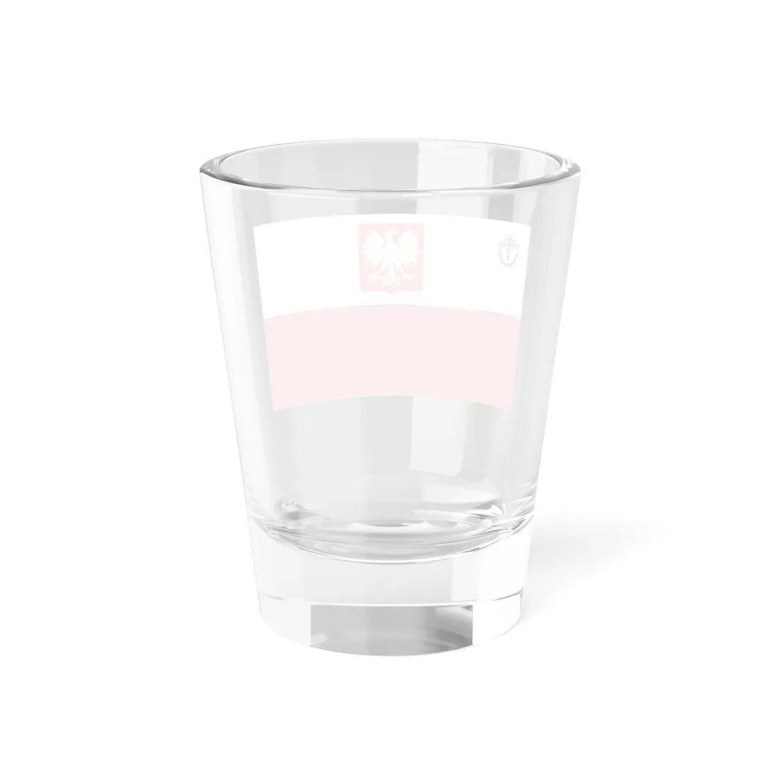 PRL PZZ ensign (Poland) Shot Glass 1.5oz - Go Mug Yourself
