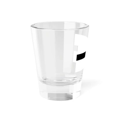 PRL service flag black (Poland) Shot Glass 1.5oz - Go Mug Yourself