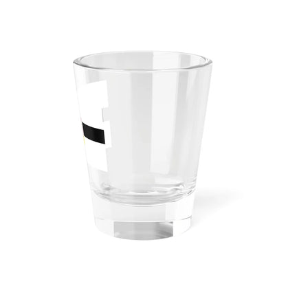 PRL service flag black (Poland) Shot Glass 1.5oz - Go Mug Yourself