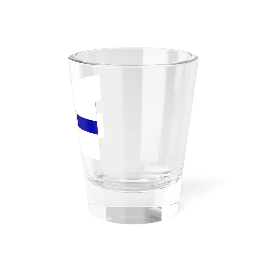 PRL service flag blue (Poland) Shot Glass 1.5oz - Go Mug Yourself