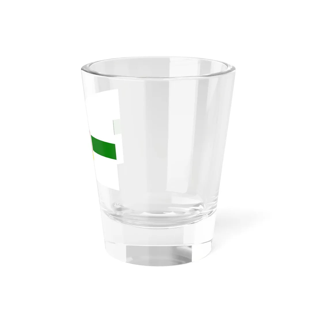 PRL service flag green (Poland) Shot Glass 1.5oz - Go Mug Yourself