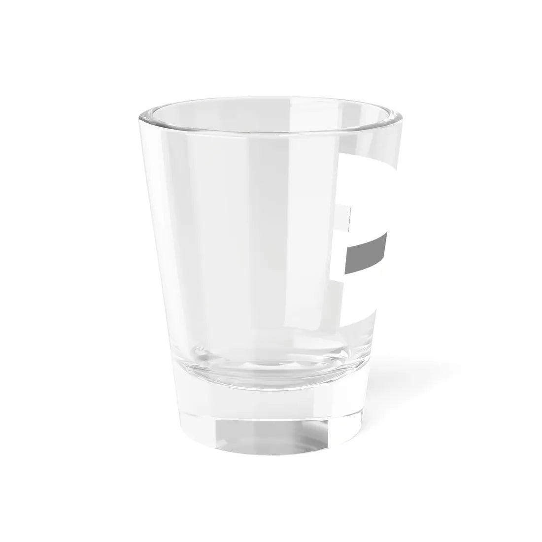 PRL service flag grey (Poland) Shot Glass 1.5oz - Go Mug Yourself