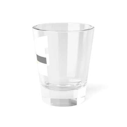PRL service flag grey (Poland) Shot Glass 1.5oz - Go Mug Yourself