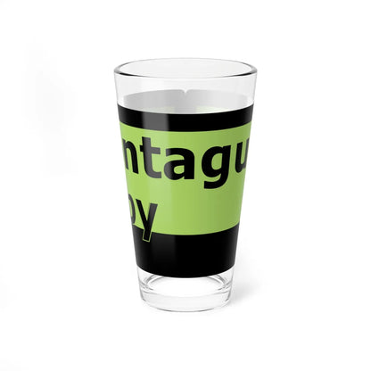 PRNS CSJ-TG3 (California) (Road Sign) Pint Glass 16oz 16oz - Go Mug Yourself