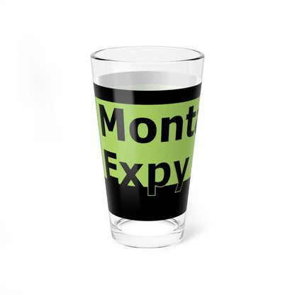 PRNS CSJ-TG3 (California) (Road Sign) Pint Glass 16oz - Go Mug Yourself