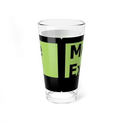 PRNS CSJ-TG3 (California) (Road Sign) Pint Glass 16oz - Go Mug Yourself
