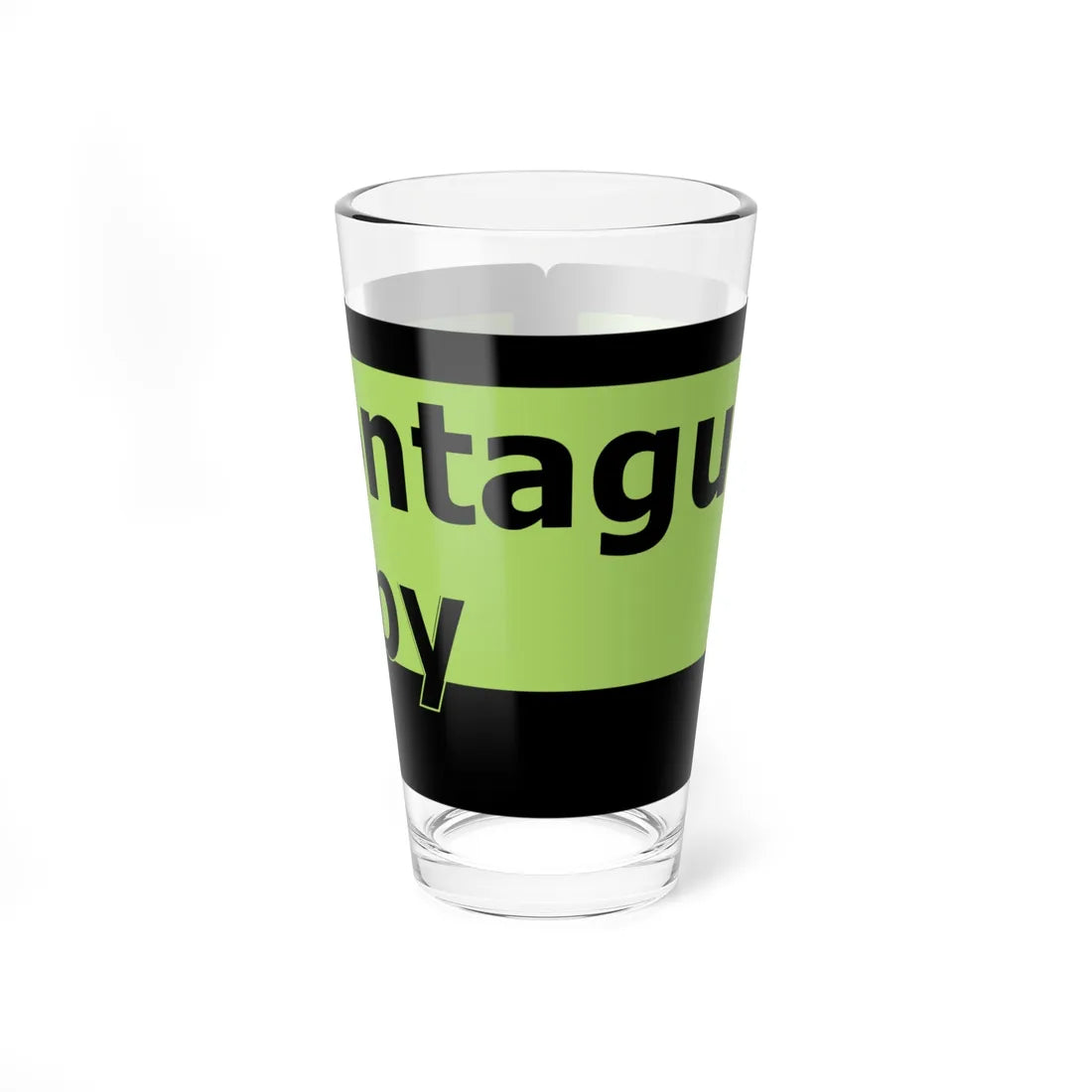 PRNS CSJ-TG3 (California) (Road Sign) Pint Glass 16oz - Go Mug Yourself