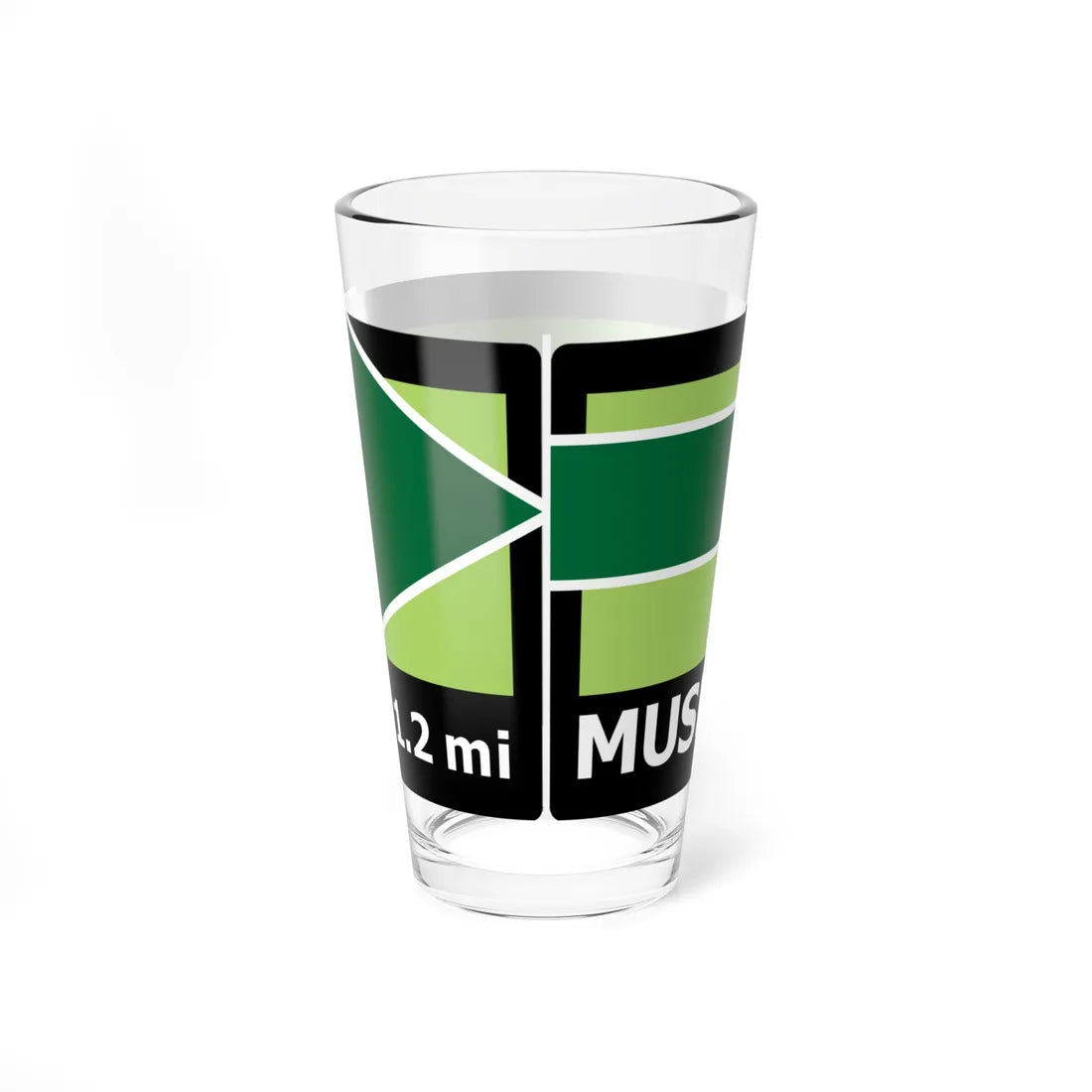 PRNS CSJ-TG5.2 (California) (Road Sign) Pint Glass 16oz - Go Mug Yourself