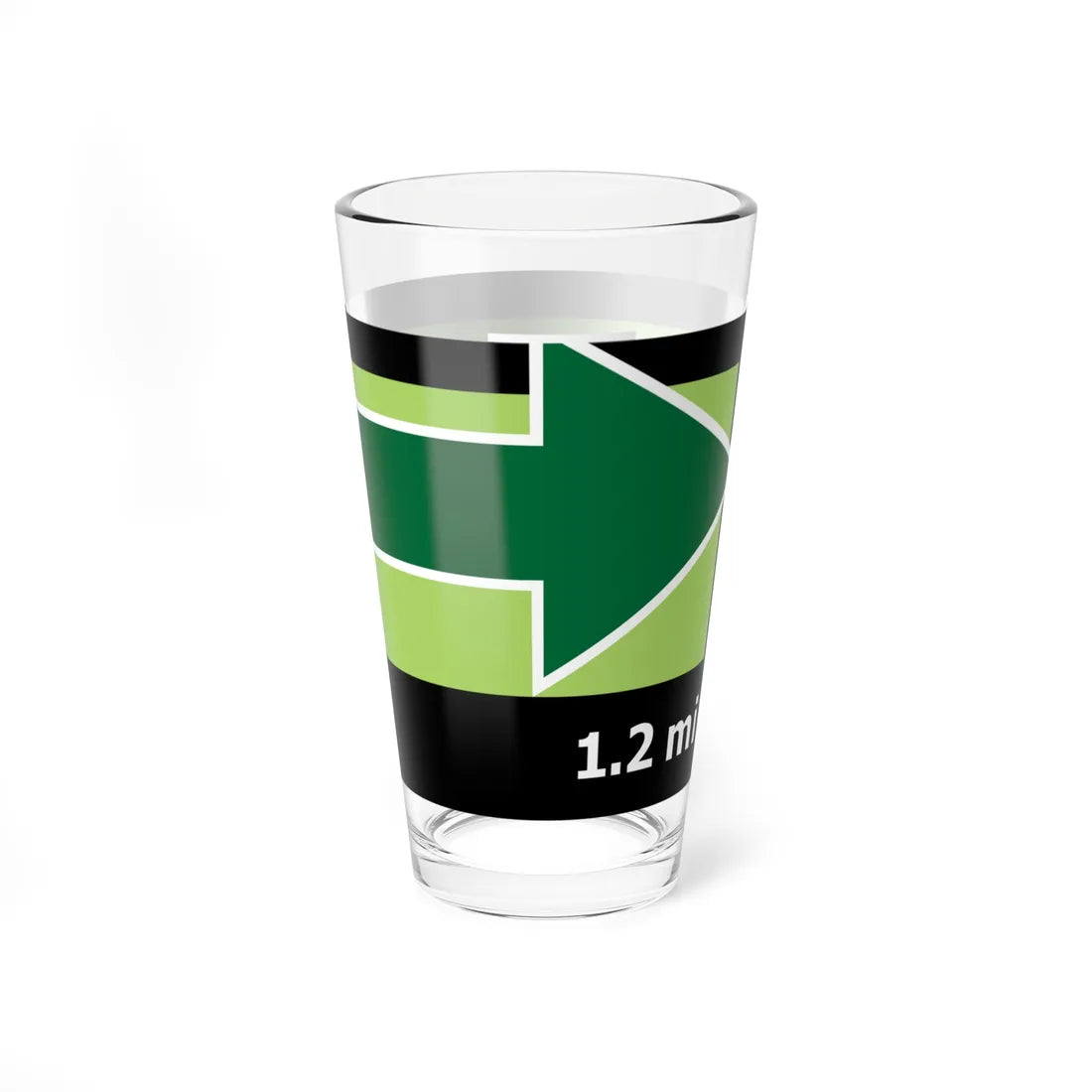 PRNS CSJ-TG5.2 (California) (Road Sign) Pint Glass 16oz - Go Mug Yourself