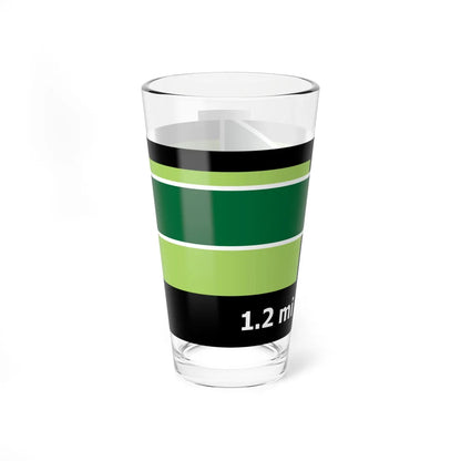 PRNS CSJ-TG5.3 (California) (Road Sign) Pint Glass 16oz - Go Mug Yourself