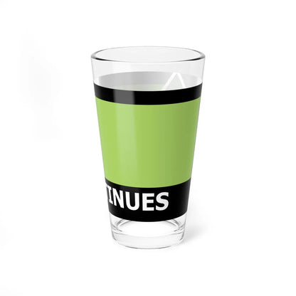 PRNS CSJ-TG6.1 (California) (Road Sign) Pint Glass 16oz - Go Mug Yourself