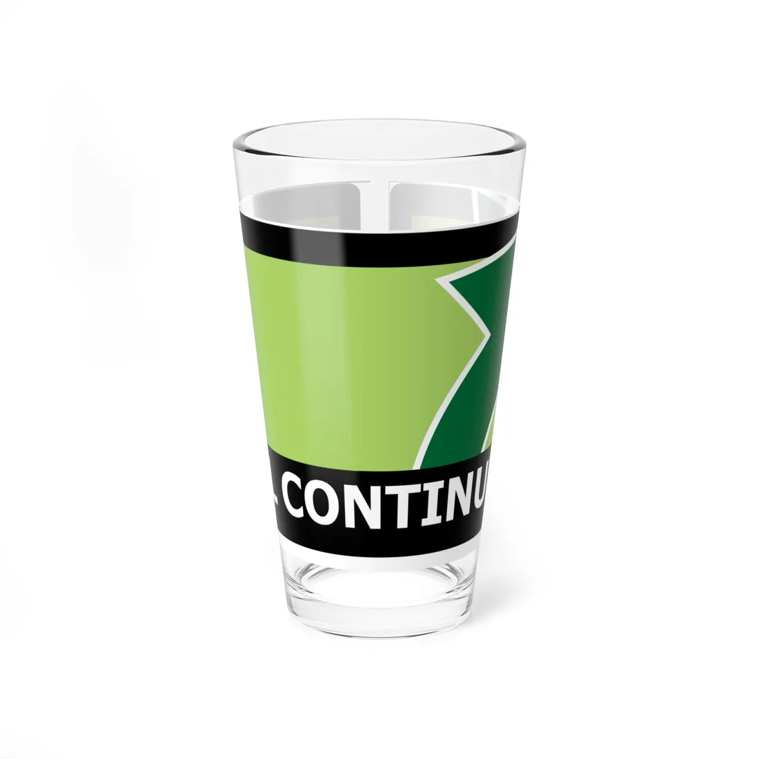 PRNS CSJ-TG6.4 (California) (Road Sign) Pint Glass 16oz 16oz - Go Mug Yourself