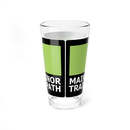 PRNS CSJ-TG7.0A (California) (Road Sign) Pint Glass 16oz - Go Mug Yourself