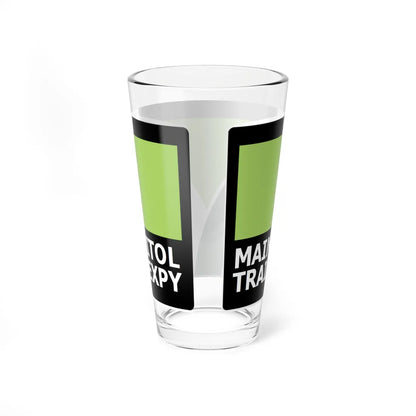 PRNS CSJ-TG7.1A (California) (Road Sign) Pint Glass 16oz - Go Mug Yourself
