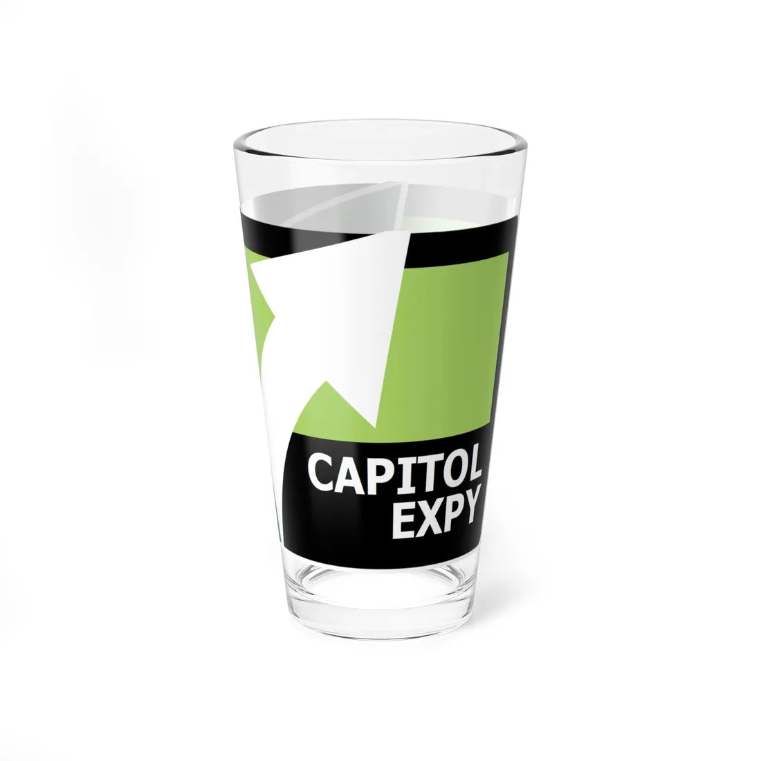 PRNS CSJ-TG7.1A (California) (Road Sign) Pint Glass 16oz - Go Mug Yourself
