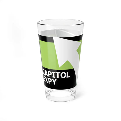 PRNS CSJ-TG7.1B (California) (Road Sign) Pint Glass 16oz - Go Mug Yourself