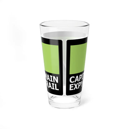 PRNS CSJ-TG7.1B (California) (Road Sign) Pint Glass 16oz - Go Mug Yourself