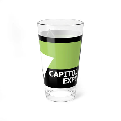 PRNS CSJ-TG7.2A (California) (Road Sign) Pint Glass 16oz - Go Mug Yourself