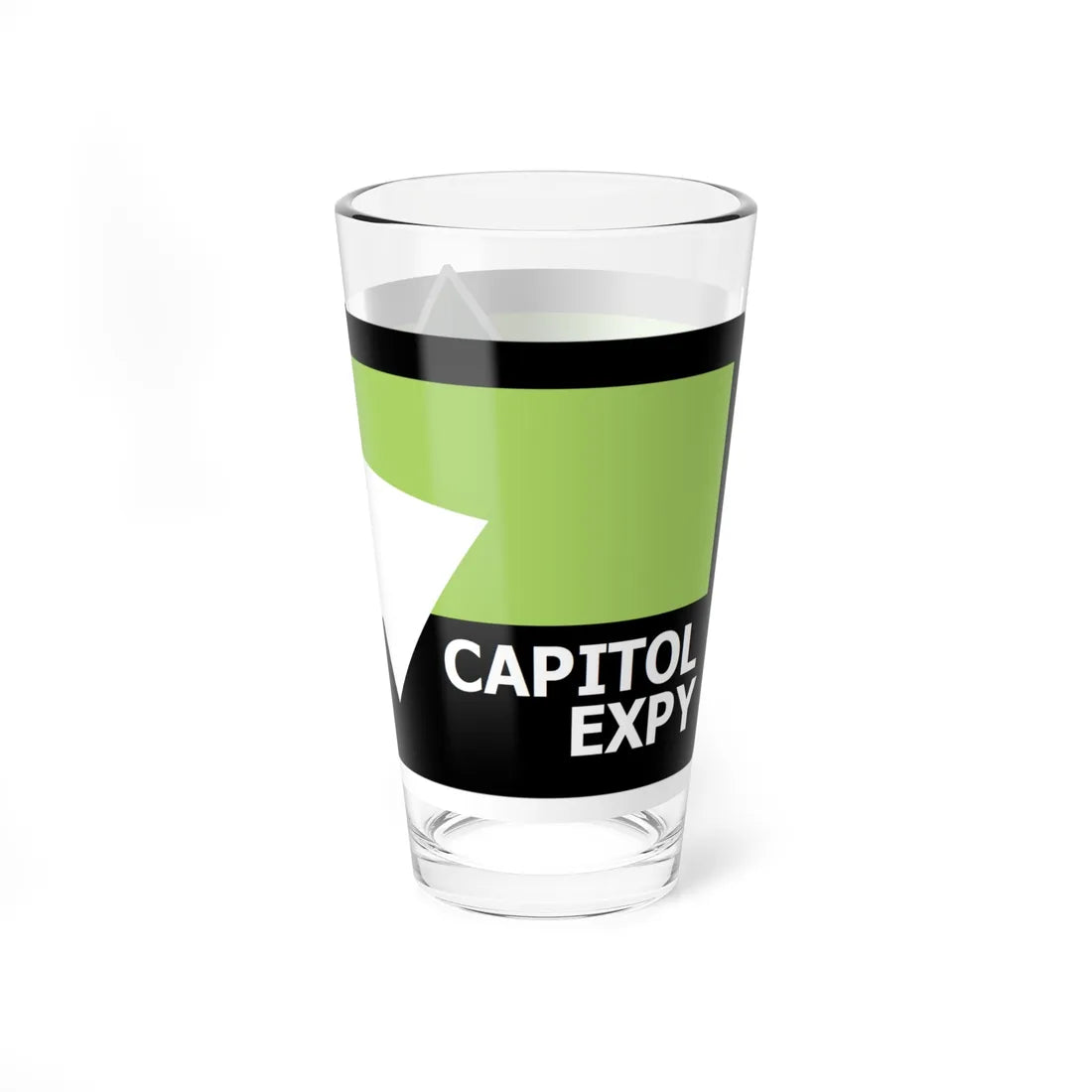 PRNS CSJ-TG7.2A (California) (Road Sign) Pint Glass 16oz - Go Mug Yourself