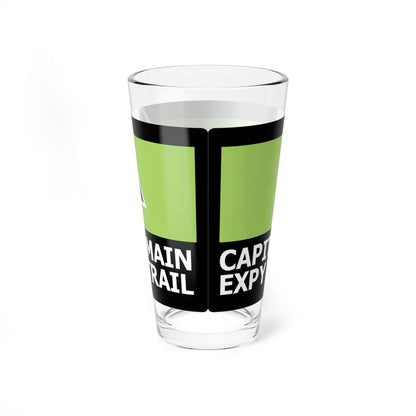 PRNS CSJ-TG7.2B (California) (Road Sign) Pint Glass 16oz - Go Mug Yourself