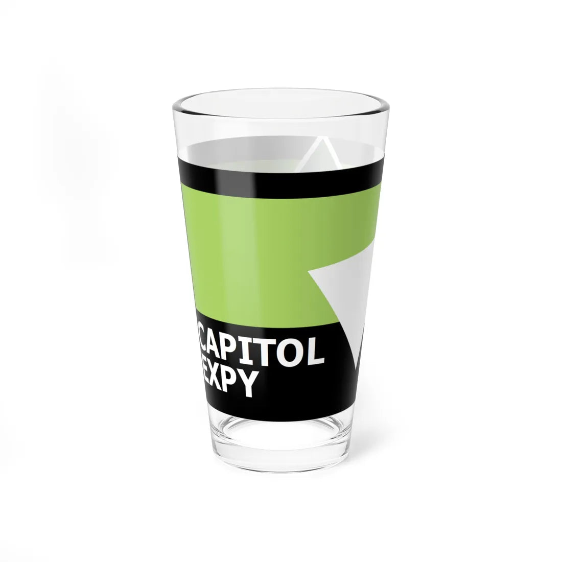 PRNS CSJ-TG7.2B (California) (Road Sign) Pint Glass 16oz - Go Mug Yourself
