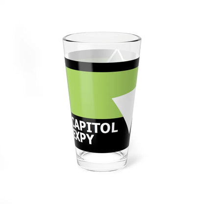 PRNS CSJ-TG7.2B (California) (Road Sign) Pint Glass 16oz - Go Mug Yourself