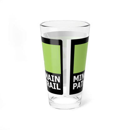 PRNS CSJ-TG7.3B (California) (Road Sign) Pint Glass 16oz - Go Mug Yourself