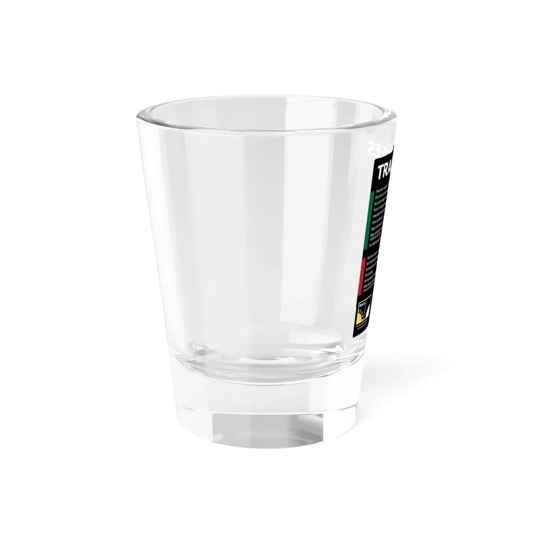 PRNS CSJ-TR1A (California) (Road Sign) Shot Glass 1.5oz - Go Mug Yourself