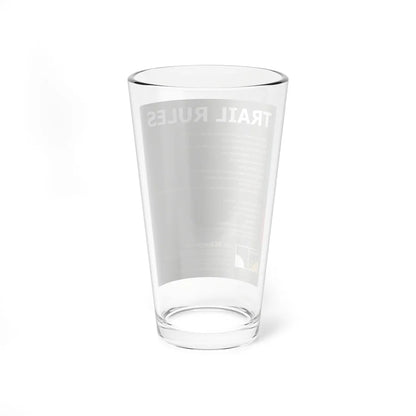 PRNS CSJ-TR1B (California) (Road Sign) Pint Glass 16oz - Go Mug Yourself