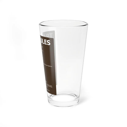PRNS CSJ-TR1B (California) (Road Sign) Pint Glass 16oz - Go Mug Yourself