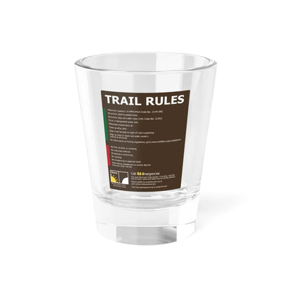 PRNS CSJ-TR1B (California) (Road Sign) Shot Glass 1.5oz 1.5oz - Go Mug Yourself