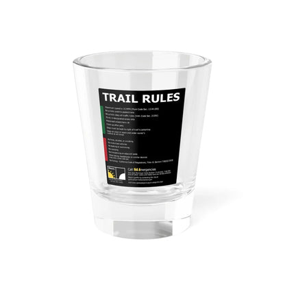PRNS CSJ-TR1C (California) (Road Sign) Shot Glass 1.5oz 1.5oz - Go Mug Yourself