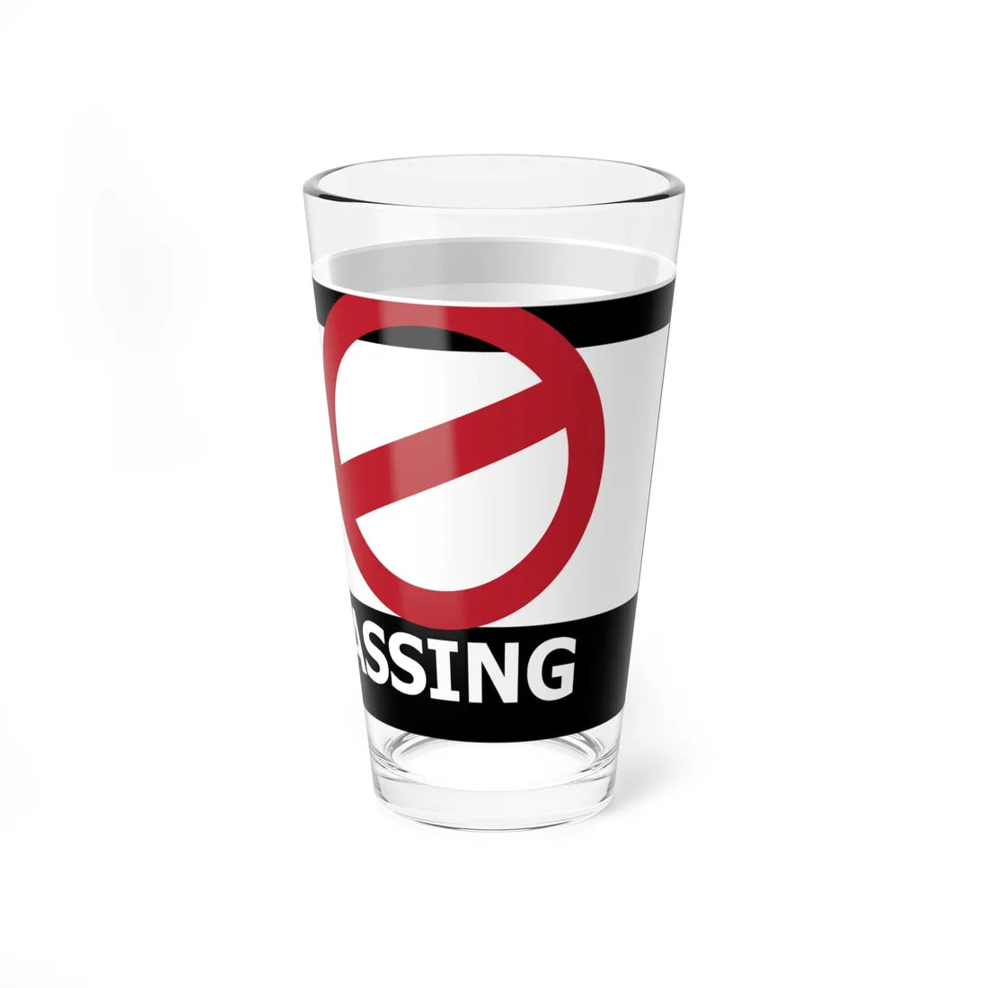 PRNS CSJ-TR3 (California) (Road Sign) Pint Glass 16oz - Go Mug Yourself