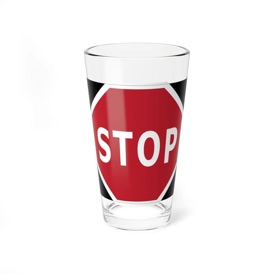 PRNS CSJ-TR7 (California) (Road Sign) Pint Glass 16oz 16oz - Go Mug Yourself