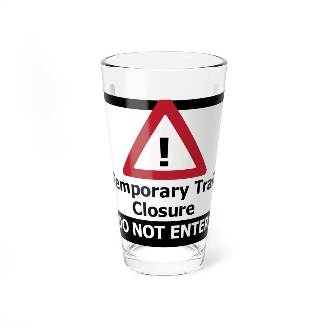 PRNS CSJ-TR8.1 (California) (Road Sign) Pint Glass 16oz 16oz - Go Mug Yourself