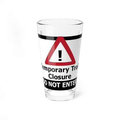 PRNS CSJ-TR8.1 (California) (Road Sign) Pint Glass 16oz 16oz - Go Mug Yourself