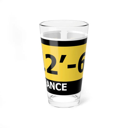 PRNS CSJ-TW13 (California) (Road Sign) Pint Glass 16oz 16oz - Go Mug Yourself