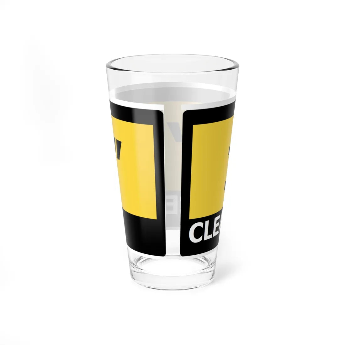 PRNS CSJ-TW13 (California) (Road Sign) Pint Glass 16oz - Go Mug Yourself