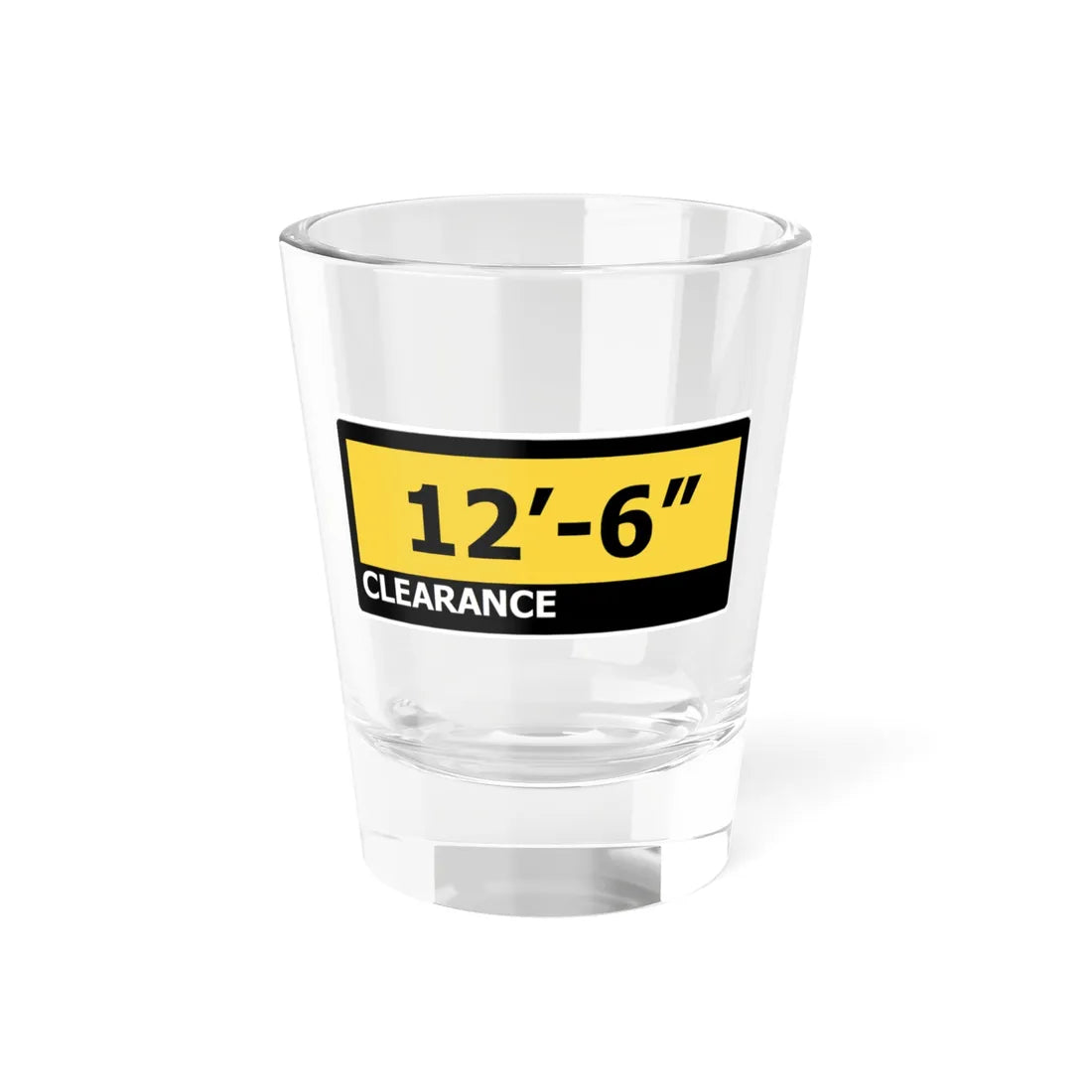 PRNS CSJ-TW13 (California) (Road Sign) Shot Glass 1.5oz 1.5oz - Go Mug Yourself