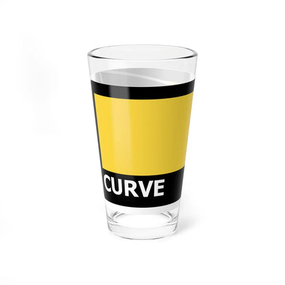 PRNS CSJ-TW2.1 (California) (Road Sign) Pint Glass 16oz - Go Mug Yourself