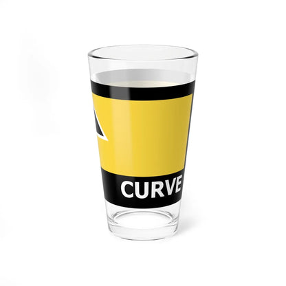 PRNS CSJ-TW2.3 (California) (Road Sign) Pint Glass 16oz - Go Mug Yourself