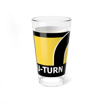 PRNS CSJ-TW2.5 (California) (Road Sign) Pint Glass 16oz - Go Mug Yourself