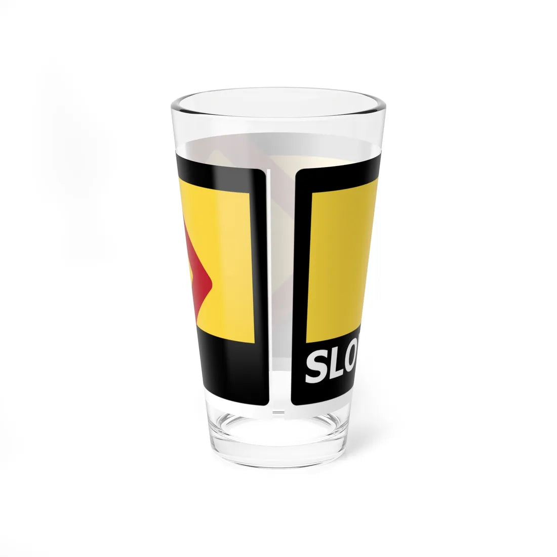 PRNS CSJ-TW9 (California) (Road Sign) Pint Glass 16oz - Go Mug Yourself