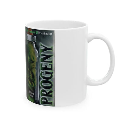 PROGENY (VHS COVER) - White Coffee Mug-Go Mug Yourself