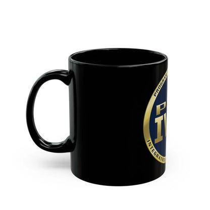 Program Executive Office IWS (U.S. Navy) Black Coffee Mug-Go Mug Yourself