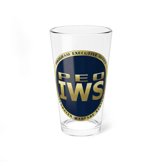 Program Executive Office IWS (U.S. Navy) Pint Glass 16oz 16oz - Go Mug Yourself
